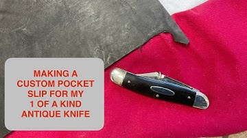 ANTIQUE NORTHFIELD KNIFE GETS A SLIP!
