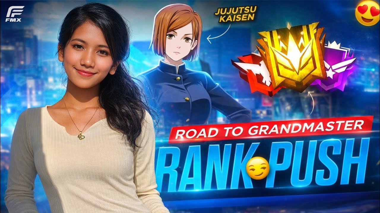 RANK PUSH ON LIVE || Bludy gaming || Road To 300K Booyah! || # ...