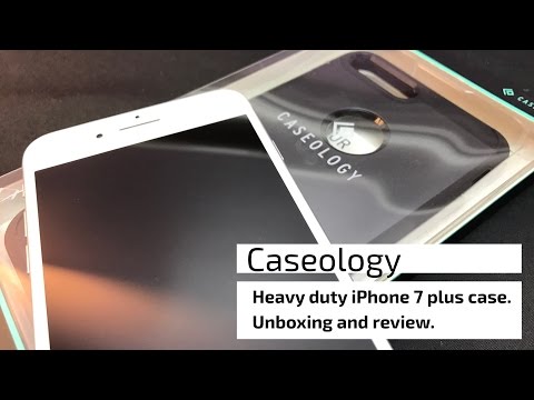 Caseology heavy duty (Titanium series) iPhone 7 plus case unboxing and review