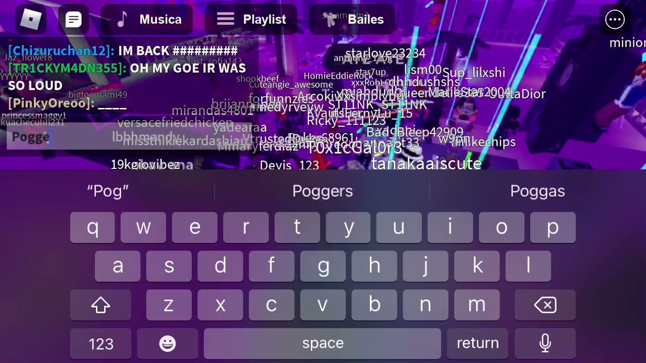 Funny Spanish party in roblox