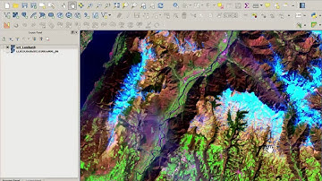 04 Landsat bande in QGIS