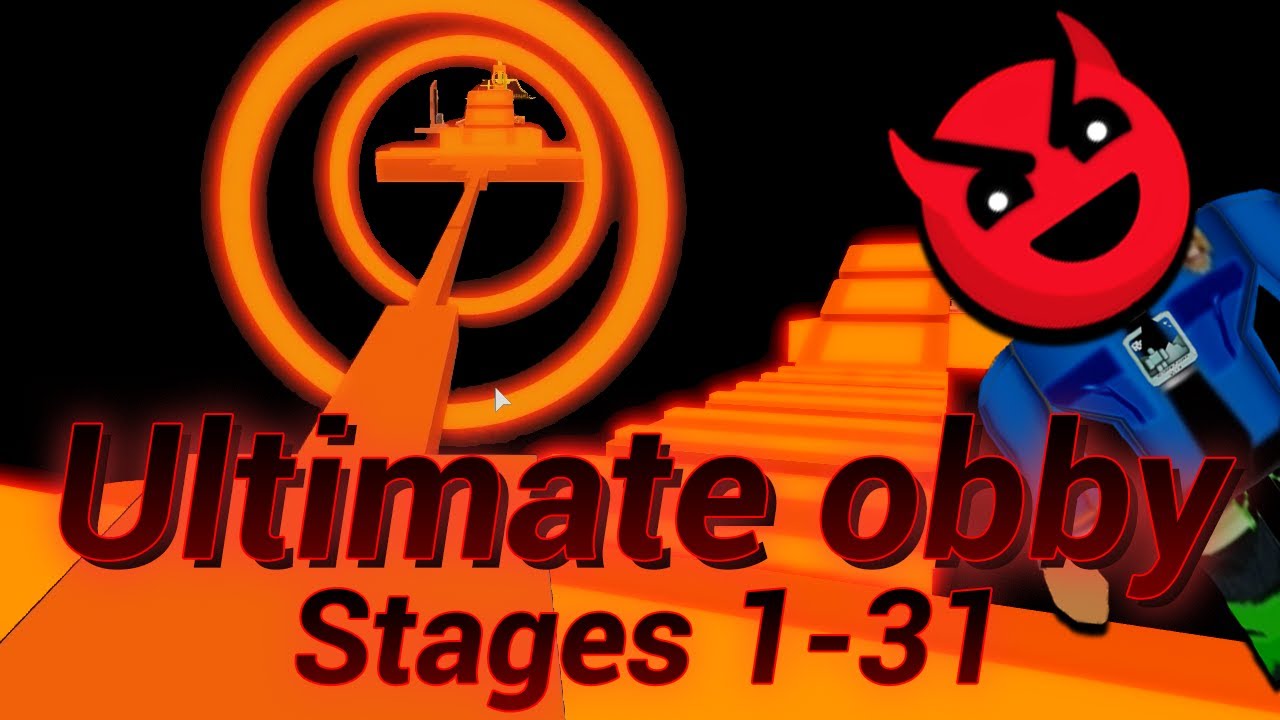 The Ultimate Obby Stages 1 31 Guide And Tutorial Youtube