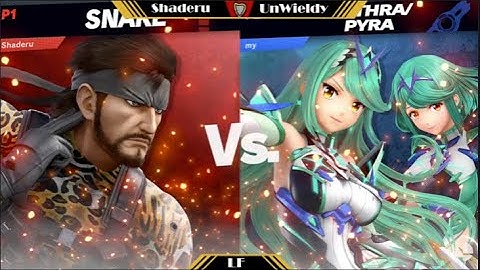 Shaderu (Snake) Vs UnWieldy (Pyra/Mythra) Losers Finals, FSC Smash Series #13
