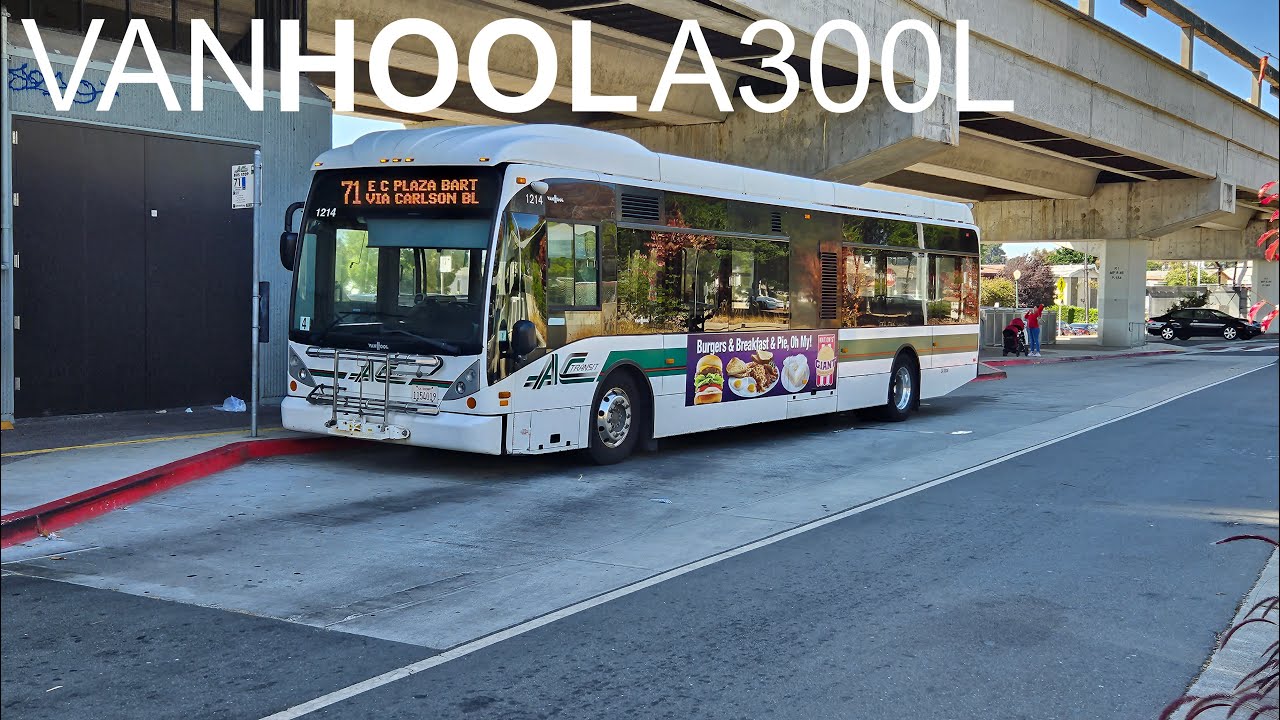 Van Hool! - AC Transit 2008 Van Hool A300L No. 1214 on line 71