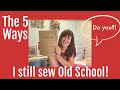 Sewing like my School Days!