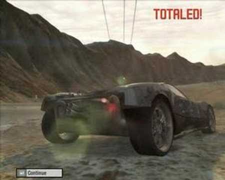Need for speed pro street Crashes 2 Zonda