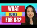 Q4 Challenge Update: What kind of books should you make for Q4?