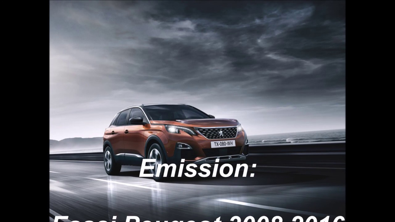 emission peugeot 3008 2016 001 YouTube