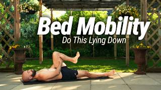 10 Min Bed Mobility | No Talking • Relaxing Music | Lying Down Only