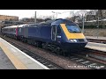 Ex - GWR 43135 and 43176 now Scotrail inter7city arriving into Edinburgh Waverley