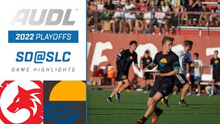 2022 AUDL: San Diego Growlers at Salt Lake Shred | Playoffs | Game Highlights
