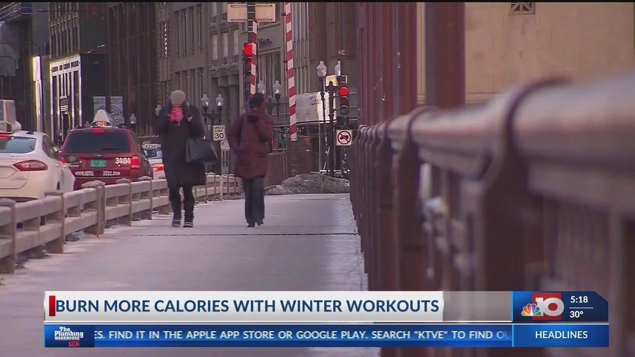 Burn more calories with winter workouts
