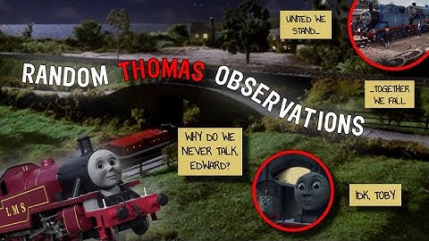 Random Thomas Observations - Finale