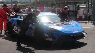 McLAREN ARTURA GT4 PADDOCK MOTORSPORT ON A DOLLY