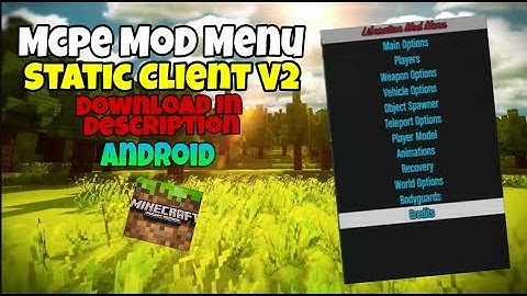 2017 Mcpe - Static Client V2 Mod Menu Review + Download