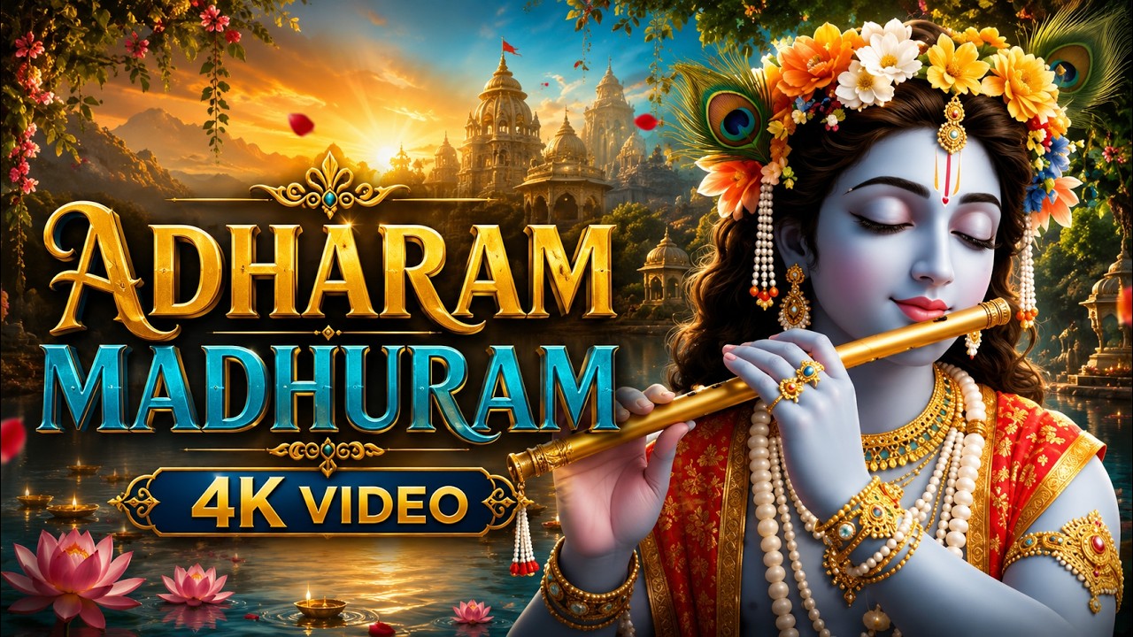 Adharam Madhuram Lofi Krishna Bhajan Bhakti Song Bhajan Song ...