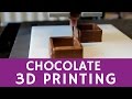 Chocolate 3D printing – best use for futuristic technology