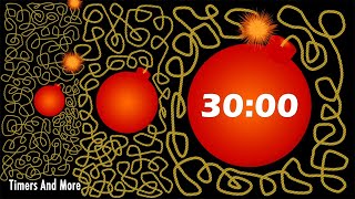 30 Minute Timer Bomb Giant Explosion 