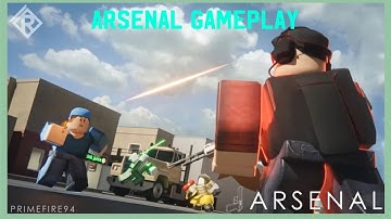 Roblox arsenal and I pretended to have aimbot | Pazzy