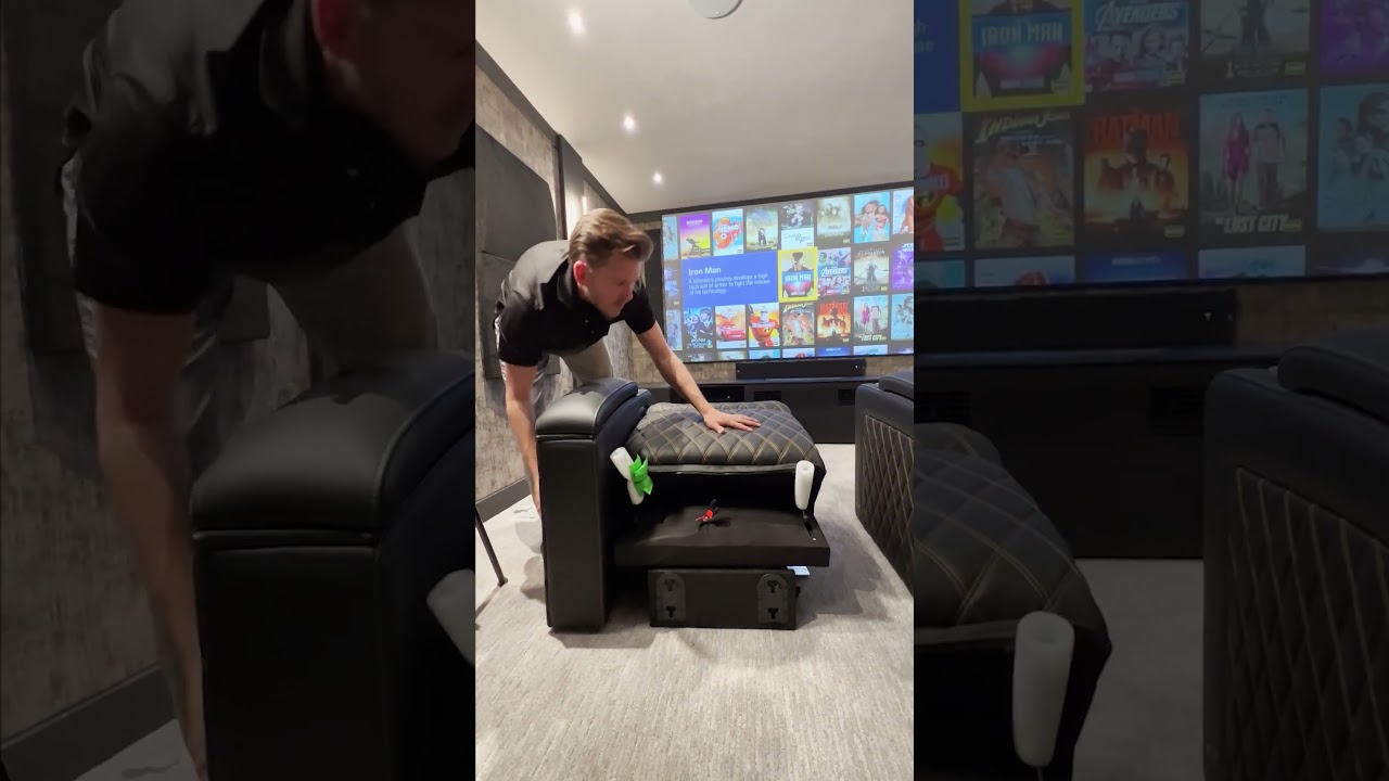 Home Theater Chair Reveal! 