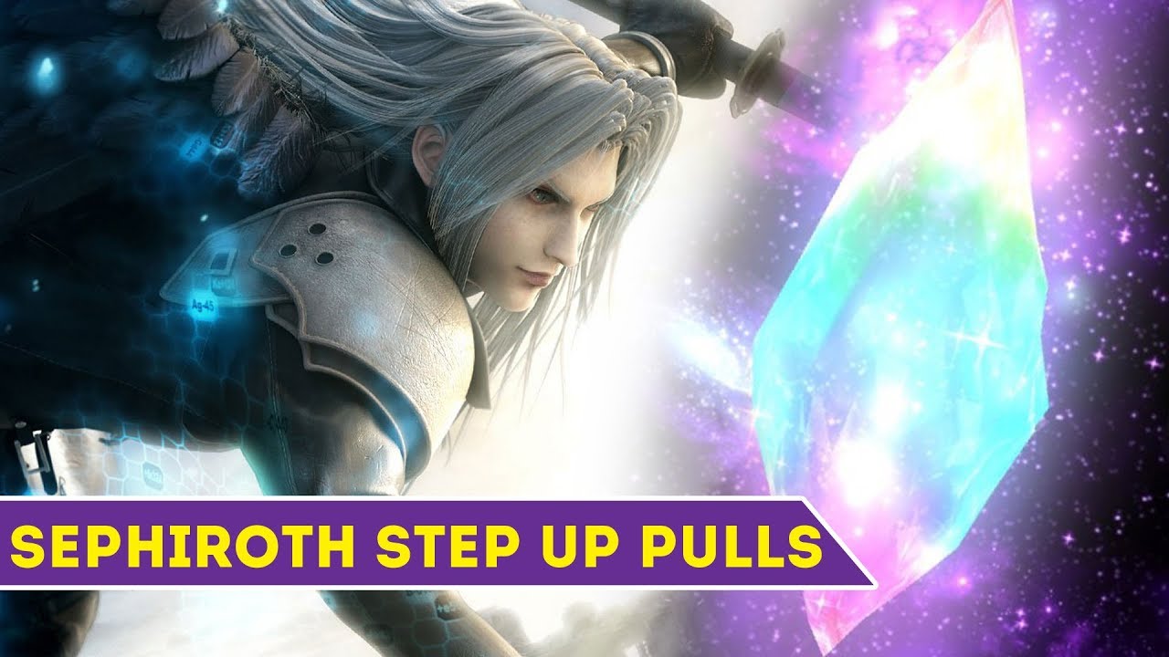 [FFBE] Final Fantasy Brave Exvius - Sephiroth and Lila Banner Pulls!