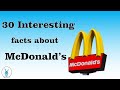 30 Interesting Facts About McDonald's