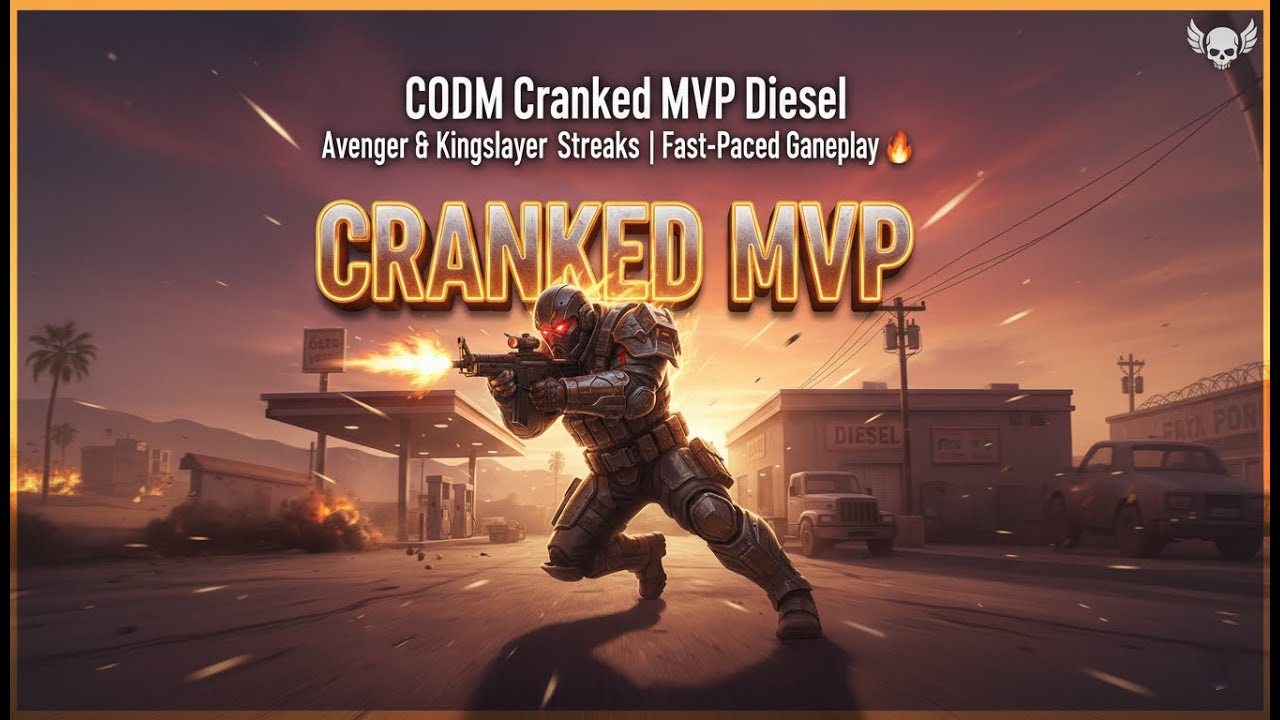 CODM Cranked MVP on Diesel 🔥 Avenger & Kingslayer Streaks | Fast-Paced Gameplay
