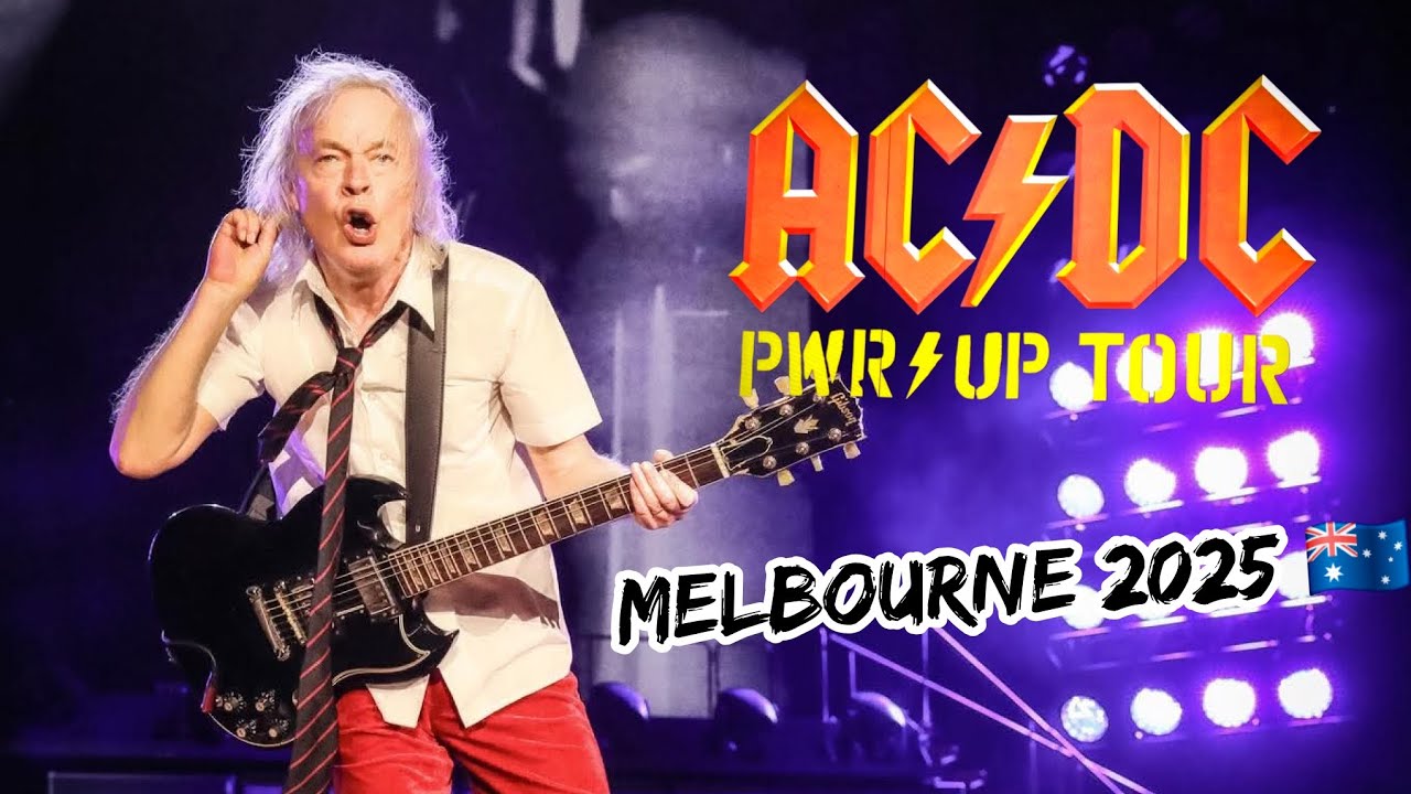 AC/DC – Ready for the Storm in Melbourne 🇦🇺 | Power Up Tour 2025 ...