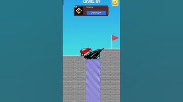 draw bridge gameplay level 51 #viral #gameplay #youtubeshorts #viralvideo #ytshorts #ytviral