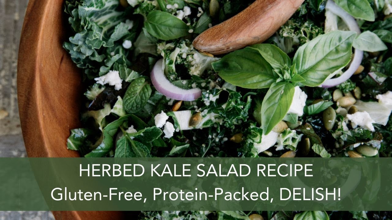 Herbed ProteinPacked Kale Salad Recipe You've Never Tasted Kale Like