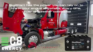 Celebrity SkelStart on a Detroit Diesel DD15 Wealth