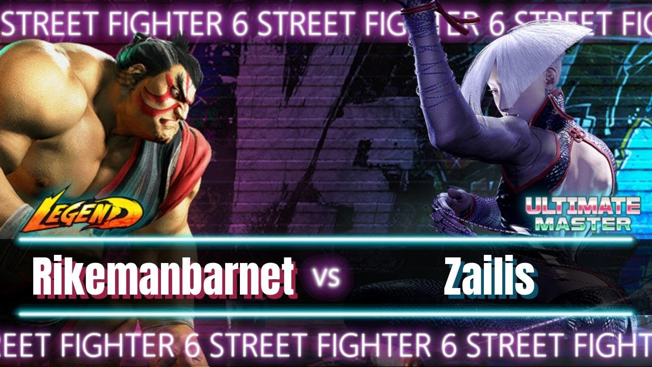 🏆SF6 Rikemansbarnet (Honda) vs Zailis (Aki)🏆