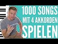 KLAVIER LERNEN I 1000 SONGS mit 4 AKKORDEN spielen I Geht das WIRKLICH?