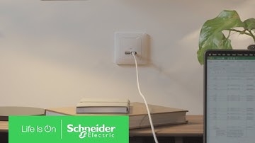 Sedna Design&Elements nagyteljesítményű USB-csatlakozó telepítése | Schneider Electric