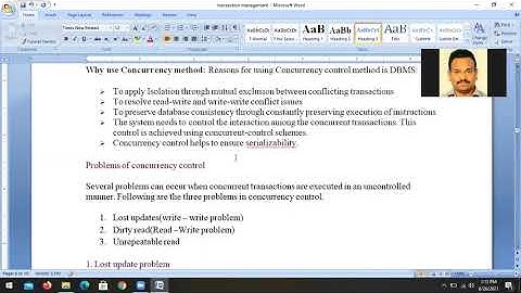 JNTUK R19 DBMS UNIT V LECTURE 11 BY KVR