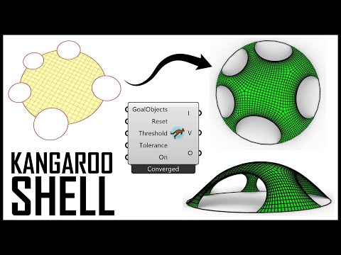 Grasshopper Kangaroo Tutorial (Circular Pavilion)