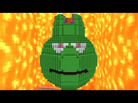 Minecraft vs Zombies  LAVA GUAVA!! (Eruption!)  PvZ Land 