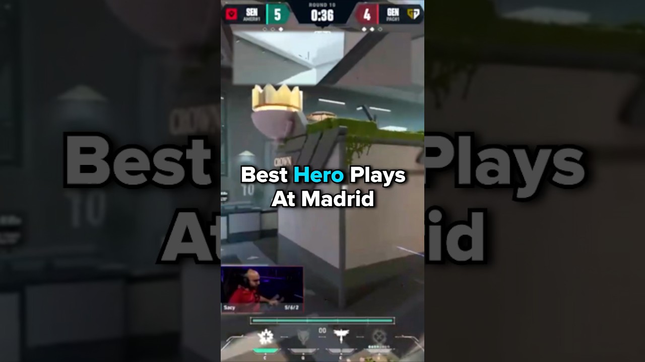 INSANE Hero Plays From Valorant Masters Madrid