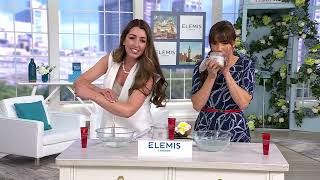 ELEMIS Frangipani Monoi Body Salt Scrub w/Travel Shower Scrub on QVC screenshot 2