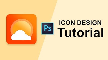 Photoshop tutorial-How to make weather icon in adobe Photoshop-Photoshop cc Tutorials