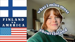 AMERICA VS FINLAND | things i miss most about finland🇫🇮