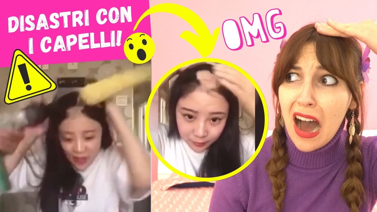 DISASTRI CON I CAPELLI! *tagli fai da te finiti male*