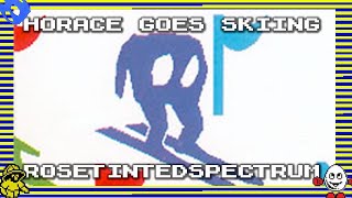 Horace Goes Skiing Review | ZX Spectrum