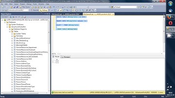 bazy danych MSSQL - tworzenie tabel tymczasowych