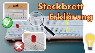 Wie funktioniert ein Steckbrett? Erklärung zum Breadboard mit Tipps und Tricks