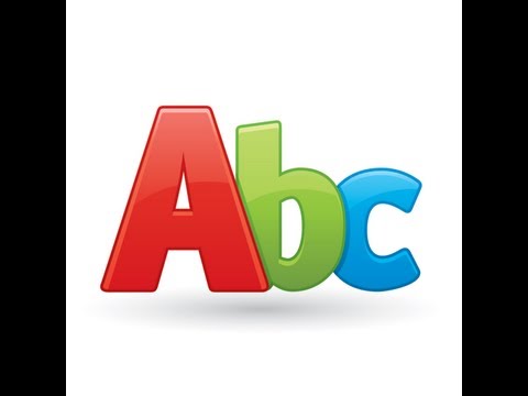 Aba Flash Cards Alphabet Youtube