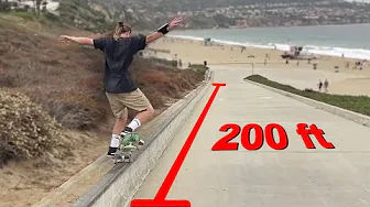 I Landed The Worlds Longest Crooked Grind