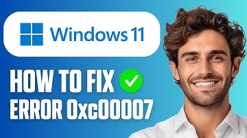 How to FIX Error 0xc00007b The Application Was Unable to Start Correctly (Full Guide 2025)