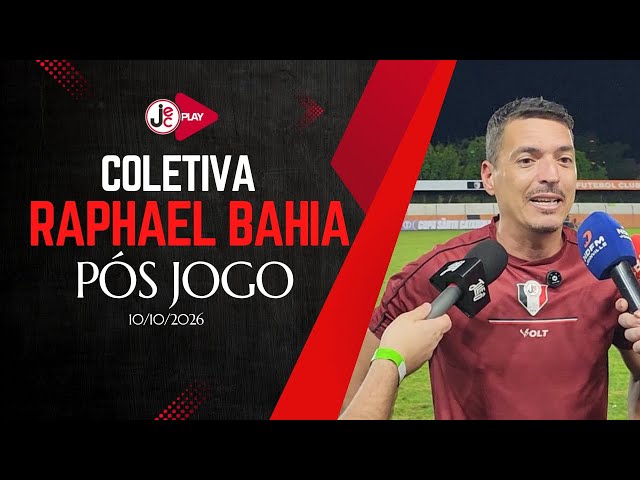 Coletiva Pós Jogo | Técnico Raphael Bahia