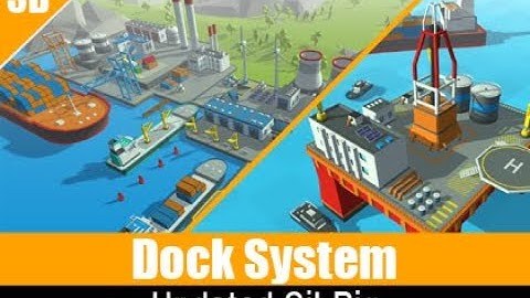 Unity Low Poly Dock